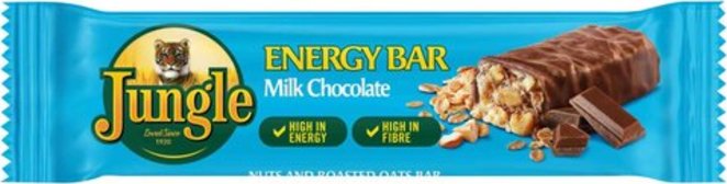Jungle Energy Bar Milk Chocolate 40g