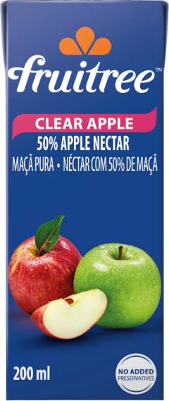 Fruitree Ready To Drink  200ml Clear Apple
