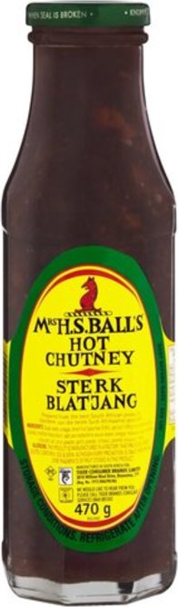 Mrs. H.S Ball's Chutney Hot 470g