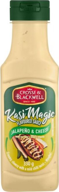 Crosse & Blackwell Kasi Magic Jalapeno And Cheese Sauce 330g