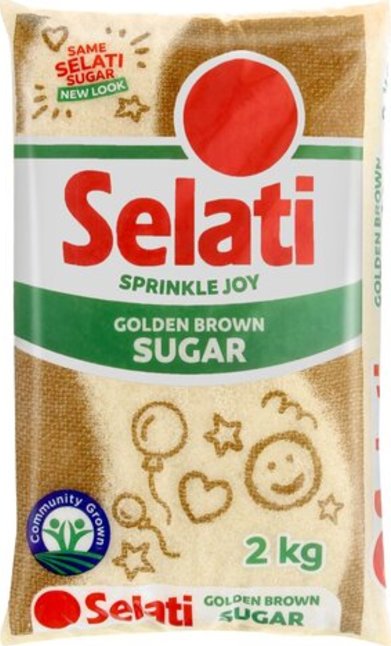 Selati Sprinkle Joy Golden Brown Sugar 2kg