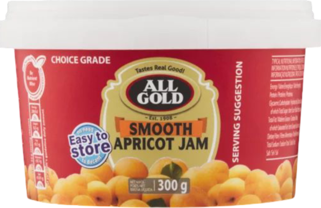 All Gold Smooth Apricot Jam 300g