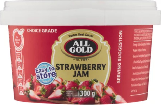 All Gold Strawberry Jam 300g