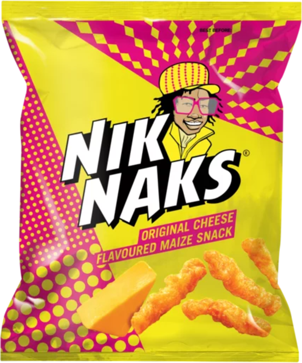 Simba Nik Naks 50g Original Cheese Maize Snack