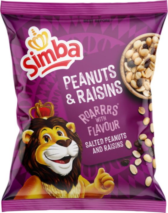 Simba Peanuts & Raisins 450g