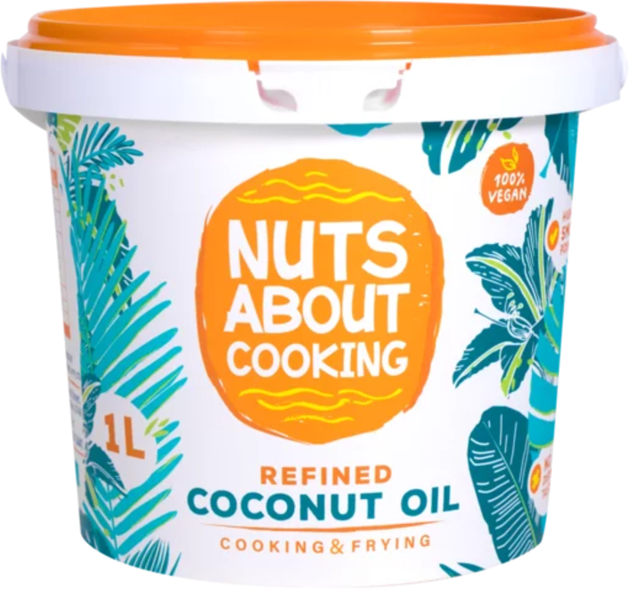 Nuts About Cooking Refined Coconut Oil 1L