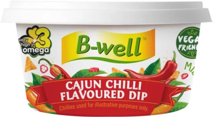 B-well Cajun Chilli Flavoured Dip 125g