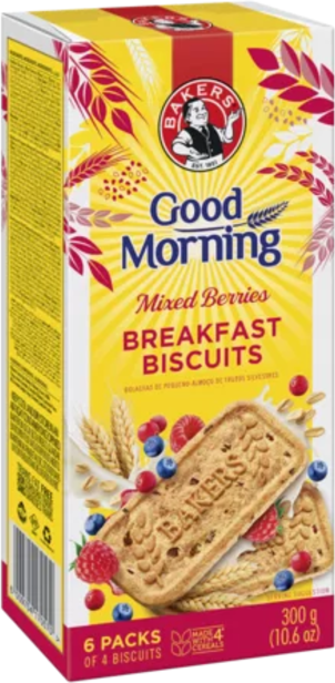 Bakers Good Morning Mixed Berries 300g