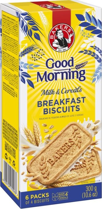 Bakers Good Morning Milk & Cereal 300g