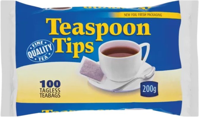 Teaspoon Tips Pouch 100's