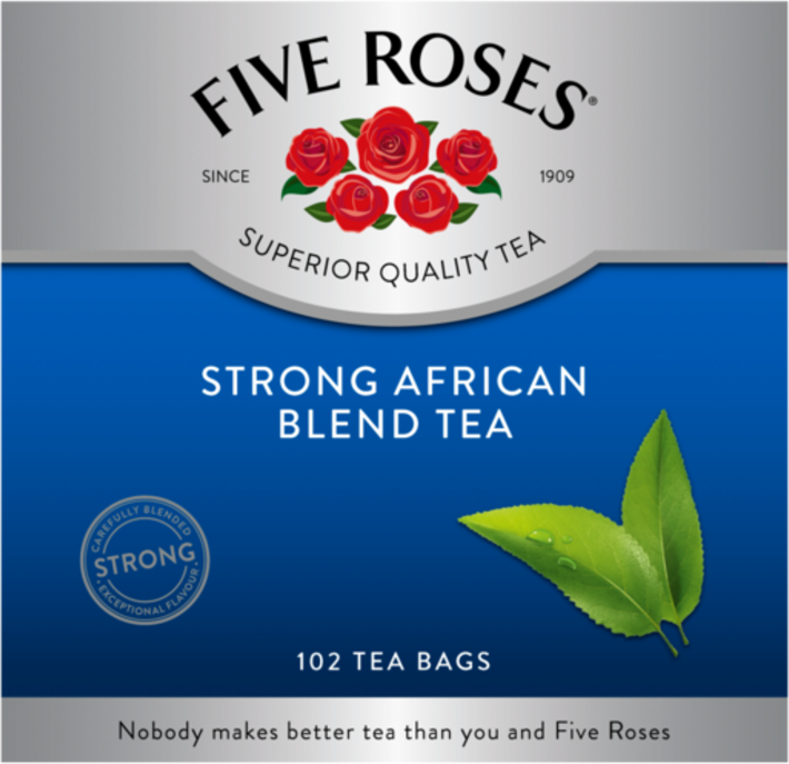 Five Roses Strong African Blend Teabags 102's