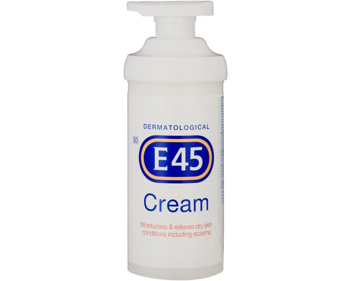 E45 Cream Pump 500g