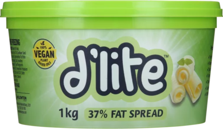 D'Lite 37% Fat Spread 1kg
