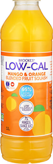 Oros Brookes 1L Low-Cal Mango Orange Concentrated Squash [BB March 2026]