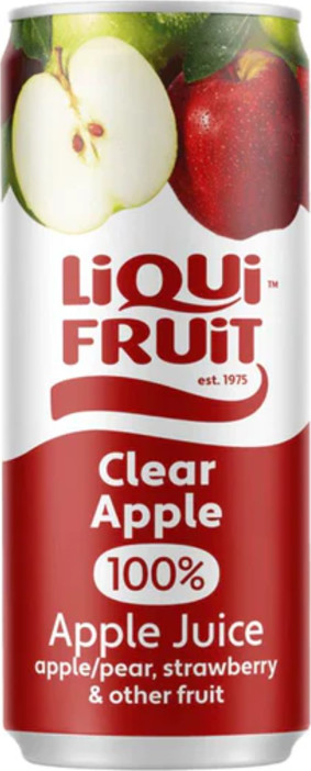 Liqui Fruit Clear Apple 300ml Can