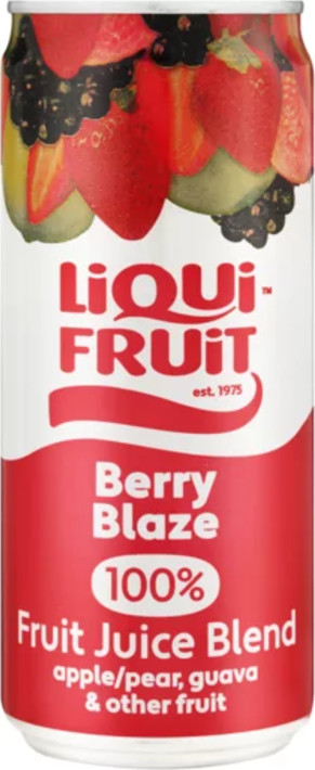 Liqui Fruit Berry Blaze 300ml Can