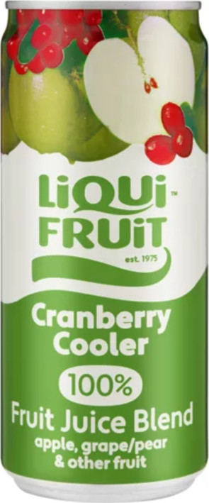 Liqui Fruit Cranberry Cooler 300ml Can