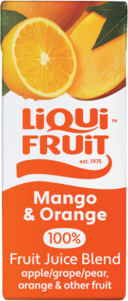 Liqui Fruit Mango Orange 200ml Juice Box