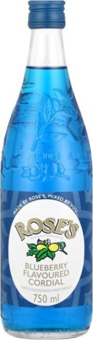 Rose's Cordial 750ml Blueberry