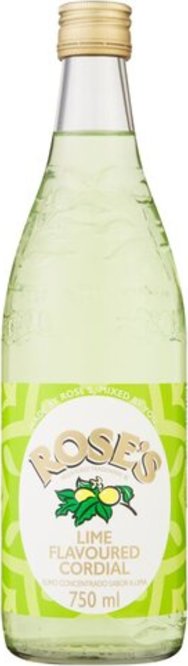 Rose's Cordial 750ml Lime