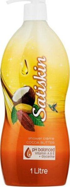 Satiskin Cocoa Butter Shower Creme 1L