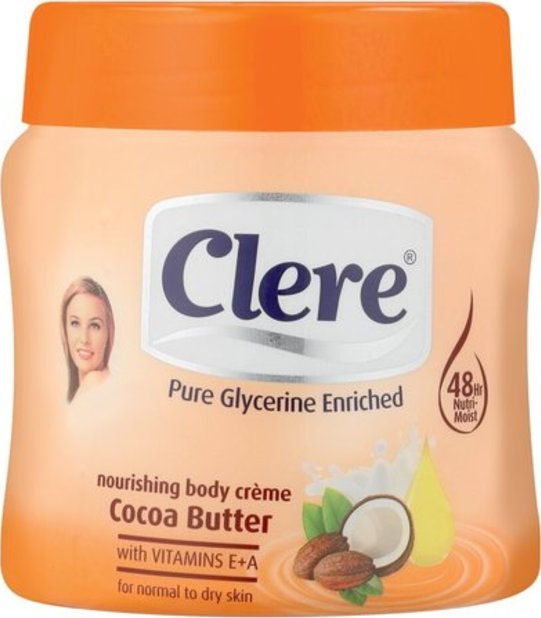 Clere Body Crème Cocoa Butter 300ml