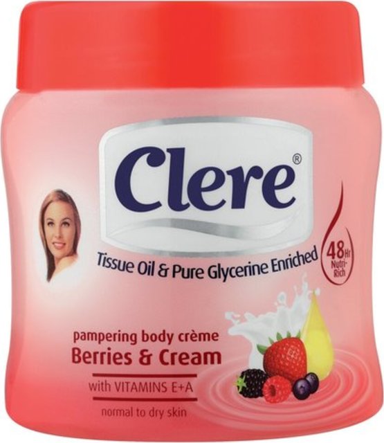 Clere Body Crème Berries and Crème 300ml