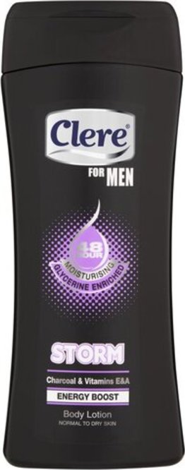 Clere For Men Body Lotion STORM 400ml