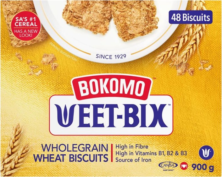 Bokomo Weet-Bix 900g Wholegrain Wheat Biscuits 
