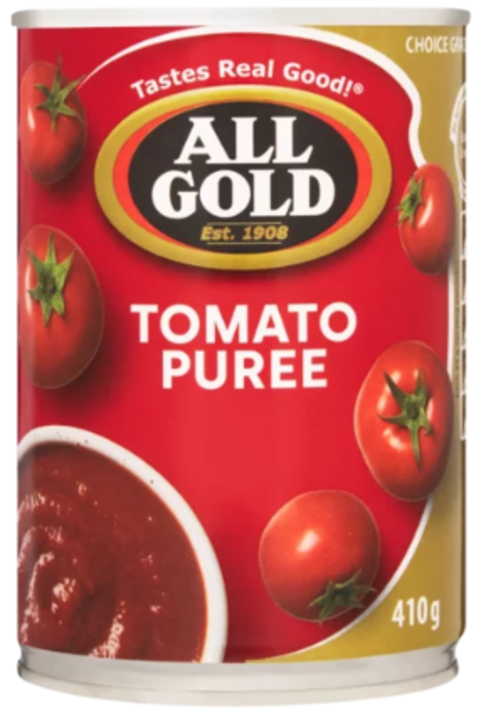 All Gold Tomato Puree 410g