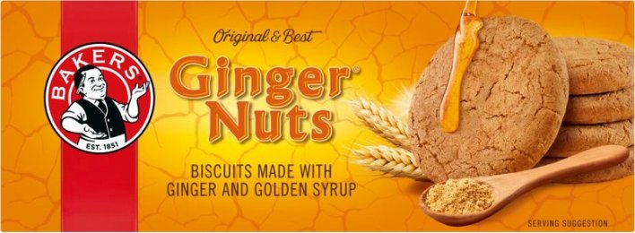 Bakers Ginger Nuts 190g