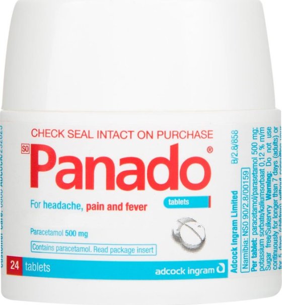 Panado Tablets Spartan 24's Pack