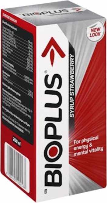Bioplus Syrup Strawberry syrup 200ml