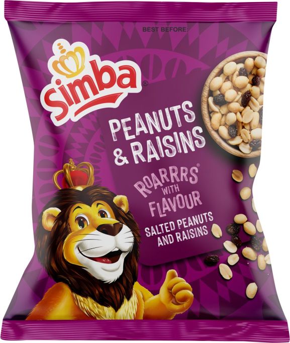 Simba Peanuts & Raisins 50g
