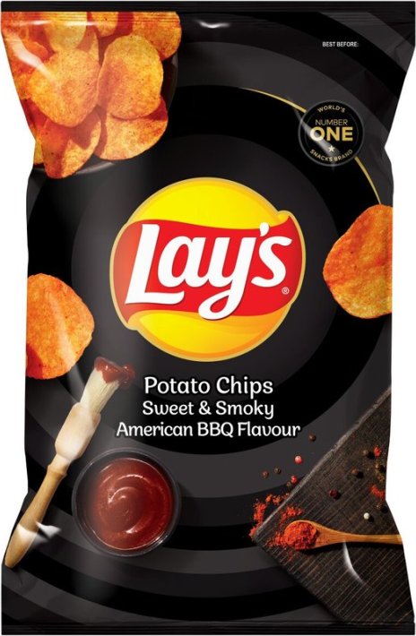 Lay's 120g Sweet & Smokey American BBQ