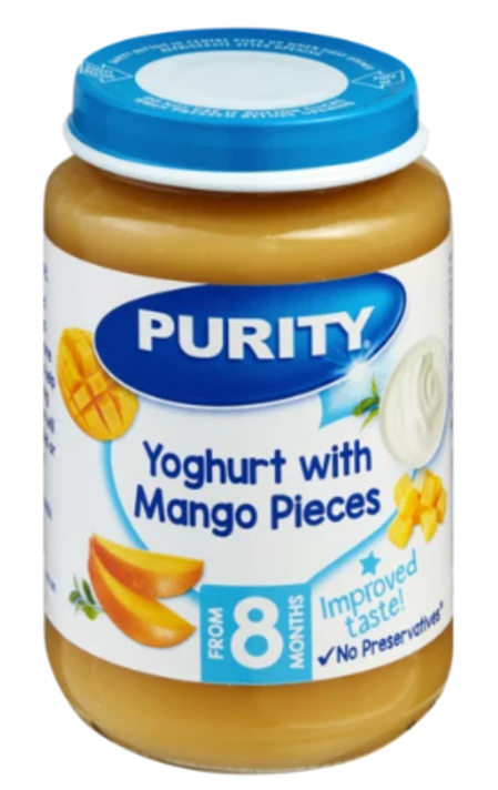 Purity Jar 200ml Yoghurt with Mango Pieces (from 8 months)