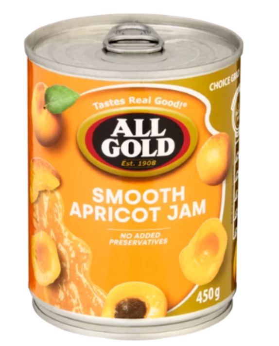 All Gold Jam Smooth Apricot 450g