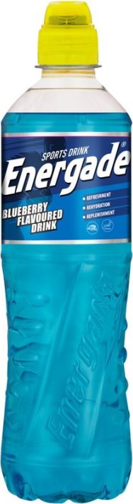 Energade Sports Drink Blueberry Flavoured 500ml
