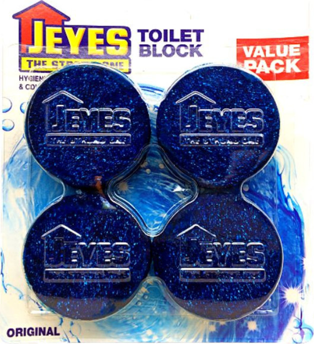 Jeyes Toilet Block 4 Pack Original 45g