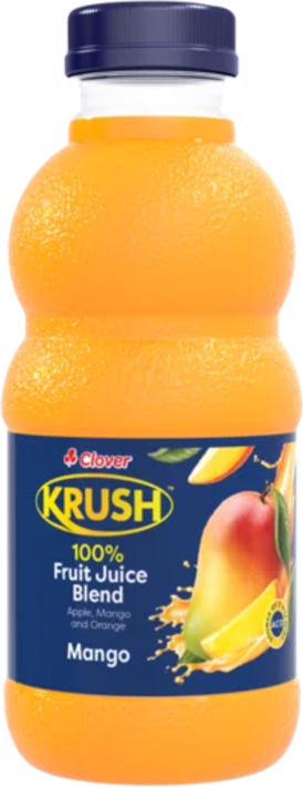Clover Krush 100% Fruit Juice Blend 500ml Mango