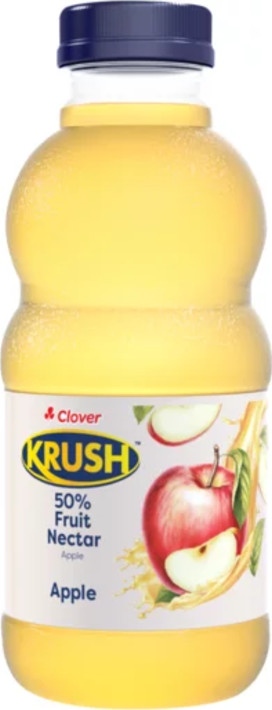 Clover Krush 50% Fruit Nectar Blend 500ml Apple