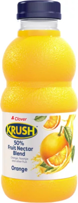 Clover Krush 50% Fruit Nectar Blend 500ml Orange