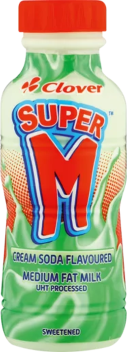 Clover Super M Flavoured Milk 300ml Cream Soda