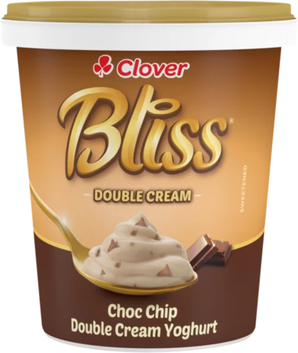 Clover Bliss Double Cream Yoghurt 1kg Choc Chip