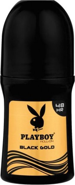 Playboy Roll On 50ml Black Gold