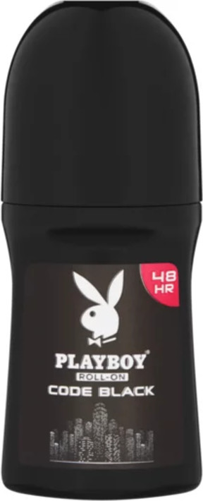 Playboy Roll On 50ml Code Black