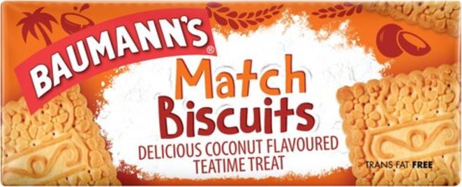 Baumanns Biscuits Match 180g