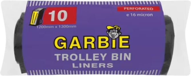 Garbie Trolley Bin Liners 10s