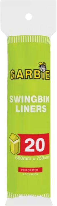Garbie Swing Bin Liners 20s