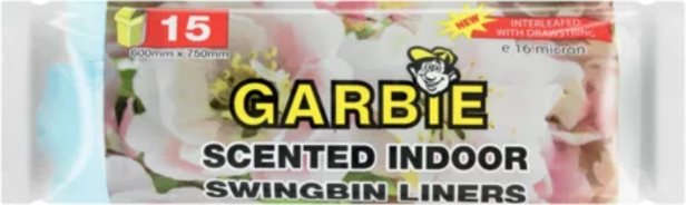 Garbie Scented Indoor Swing Bin Liners 15s